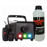 Maquina De Fumaça 700w Controle Dj Balada + Fluido De Fumaça