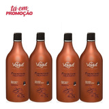 2 Unid Progressiva Cabelos Afro 1 Litro Alisamento 100%