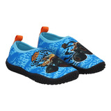 Zapato Agua Infantil Monster Trucks Nuevo Hot Wheels