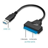 Cable Adaptador Lector  Disco Duro Sata 22 Pines A Usb 3.0