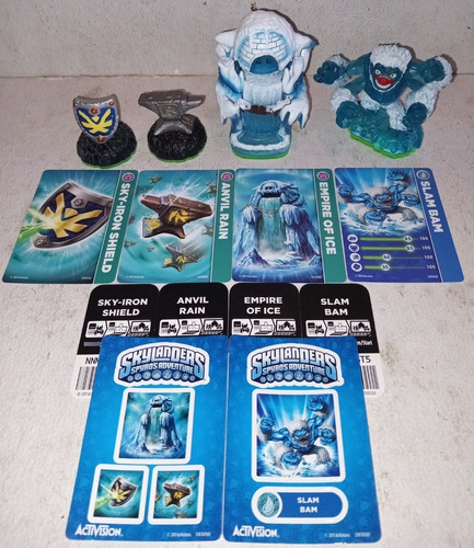 Skylanders Empire Of Ice Adventure Pack Spyros 4 Figuras +++