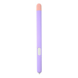 Funda De Silicona Para Lapiz S Pen Samsung Tab S7/s8 Purpura
