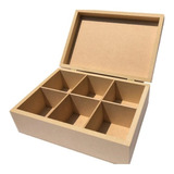 2 Caja De Madera (mdf) Para Te