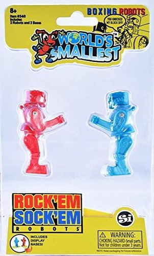 Más Pequeño Del Mundo Rock 'em Sock' Em Robots