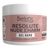 Gel Resolute Nude Charm Beltrat 24g P/ Alongamento De Unhas