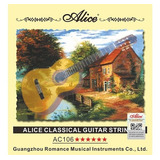 Cuerdas Guitarra Clásica 6 Cuerdas Nylon Alice