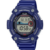 Relógio Casio Masculino Gráfico De Marés Ws-1300h-2avdf