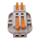 Bornera Terminal Conector Empalme Tipo Wago 2 Entradas X50