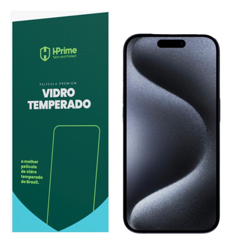 Película Hprime Vidro Temperado iPhone 15 Pro Tela 6.1