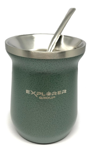 Mate Explorer Termico Acero Inox 350 Bombilla Regalo Premium