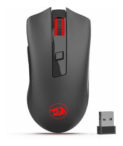 Mouse Gamer Inalambrico Redragon M652 Color Negro