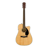 Guitarra Electroacustica Fender Cd60sce Tapa Solida