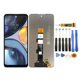 Tela Frontal Display Touch Moto G22 Xt2231 Original + Brinde