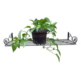 Jardineira Para Plantas 80x21 Cm Em Ferro Suporte Para Vaso 