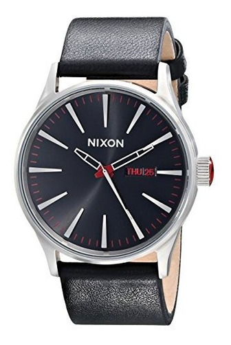 Reloj Nixon Sentry De Acero Con Movimiento De Cuarzo