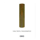 Vinil Textil  Holográfico Oro Premium 50cmx2m