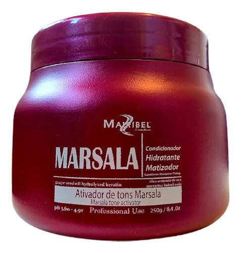 Máscara Matizadora Marsala Mairibel 250g