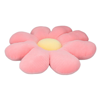 Cojín De Felpa Daisy, Con Diseño De Flores Suaves, Para Sent
