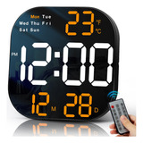 Spardar Reloj De Pared Digital De Pantalla Grande De 10 PuLG