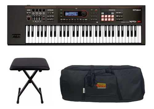 Kit Teclado Roland Xps30 Com Banqueta E Capa