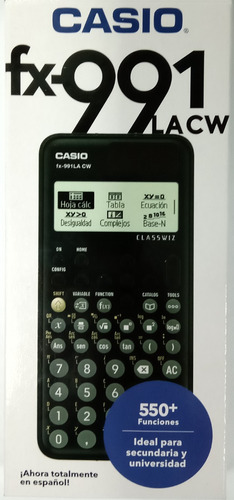 Calculadora Científica Casio Classwiz Fx-991 La Cw 