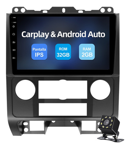 Estéreo 2+32g Carplay Para Ford Escape 2008-2011 Gps Wifi