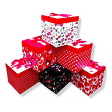 3 Cajas San Valentin 22 Cm Día Enamorados Regalos Desayunos