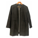 Saco Tweed Negro 