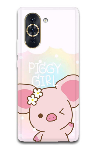 Funda Cerdito 4 Para Huawei Todos