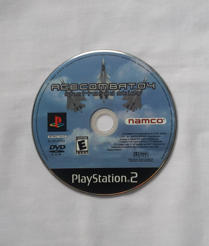 Ace Combat 4 Shattered Skies Ps2 Solo Disco Usado