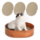 Protector De Muebles Para Gatitos, Caja Rascador Ovalada Con