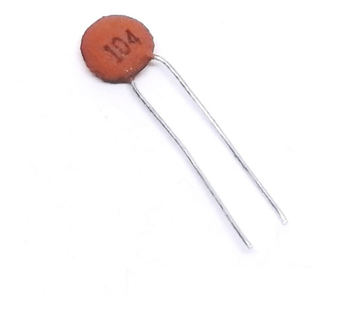 50 Pzas Capacitor Ceramico 0.1uf 100nf 104 50v 2.54mm