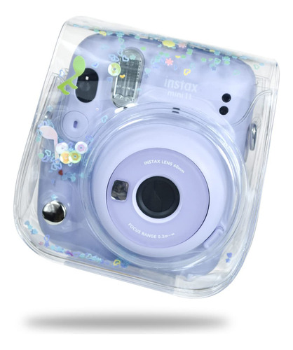 Rieibi Funda Transparente Para Instax Mini 12, Funda Protec.