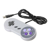 Controle Super Nintendo Usb Pc Snes Joystick