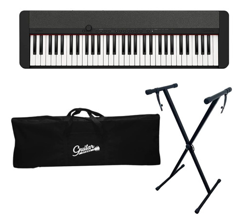 Pack Teclado Casio Ct-s1 Negro + Atril + Funda.