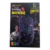 Mouse Gaming Aoas K10 Rgb