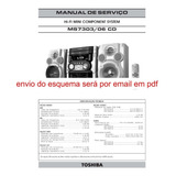 Esquema E Serv Som Toshiba Ms7306cd  Ms7306  Ms 7306  Em Pdf