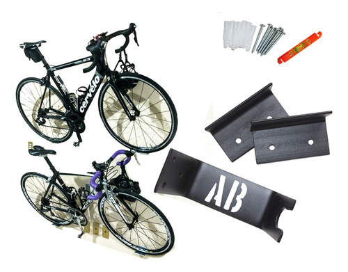 Kit 1 Soporte Rack Para Colgar Bicicleta Pared,colores/envio