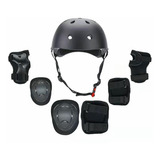 Kit Casco Protección Niños Rodilleras+ Muñequeras+coderas