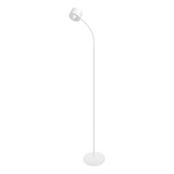 Lampara Velador De Pie Marte Blanco Led Dimerizable Mc