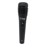 Microfone Dinamico C/ Fio 3mts P10 P/ Caixa De Som Mt-1010