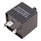 3-pin Cf113 Cf-13 Ajustable 12v Led Flasher Relay Fix Luz