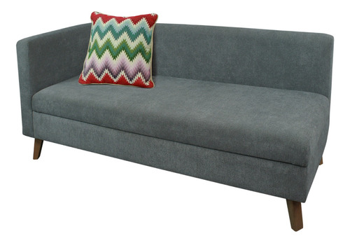 Sofa - Chaise Long  Baúl Gris Falcon