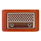 Rádio Retrô Em Miniatura À Moda Antiga