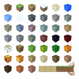 Bloques De Juguete Magnéticos De Minecraft, Módulos De Const