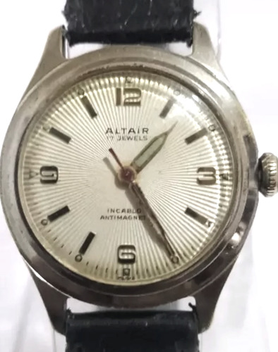Fino Reloj Suizo Altair '40s Antíguo Vintage No Rado