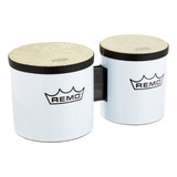 Remo Bg-5300-00 Festival Bongo Tambor - Blanco, 6 -7 