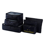 Set De.bolsas Organizadoras Para Equipaje, Negro