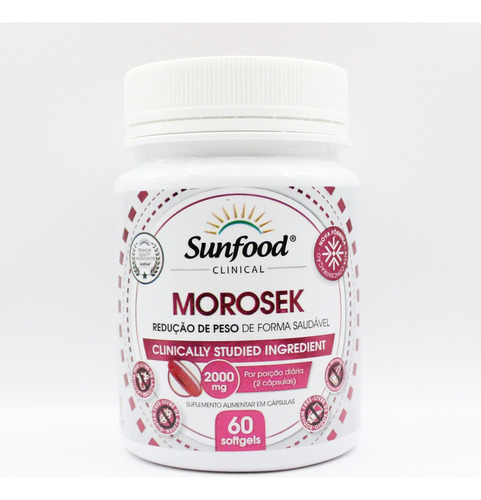 Morosil Morosek Laranja Moro 2000mg Sunfood | Pote 60 Caps