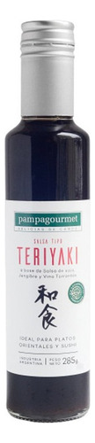 Pampa Gourmet Salsa Teriyaki Con Vino Torrontes X 285grs